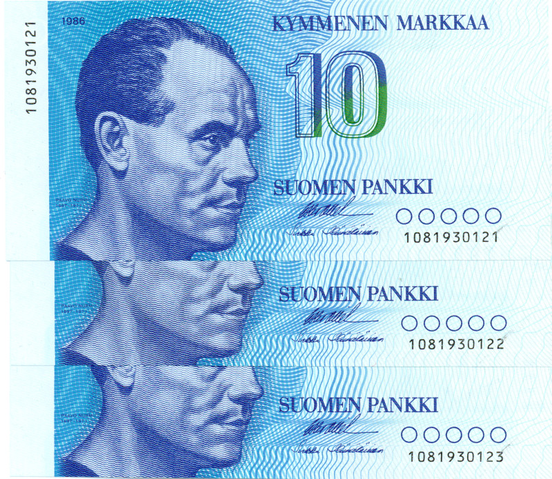 10 Markkaa 1986 108193012X